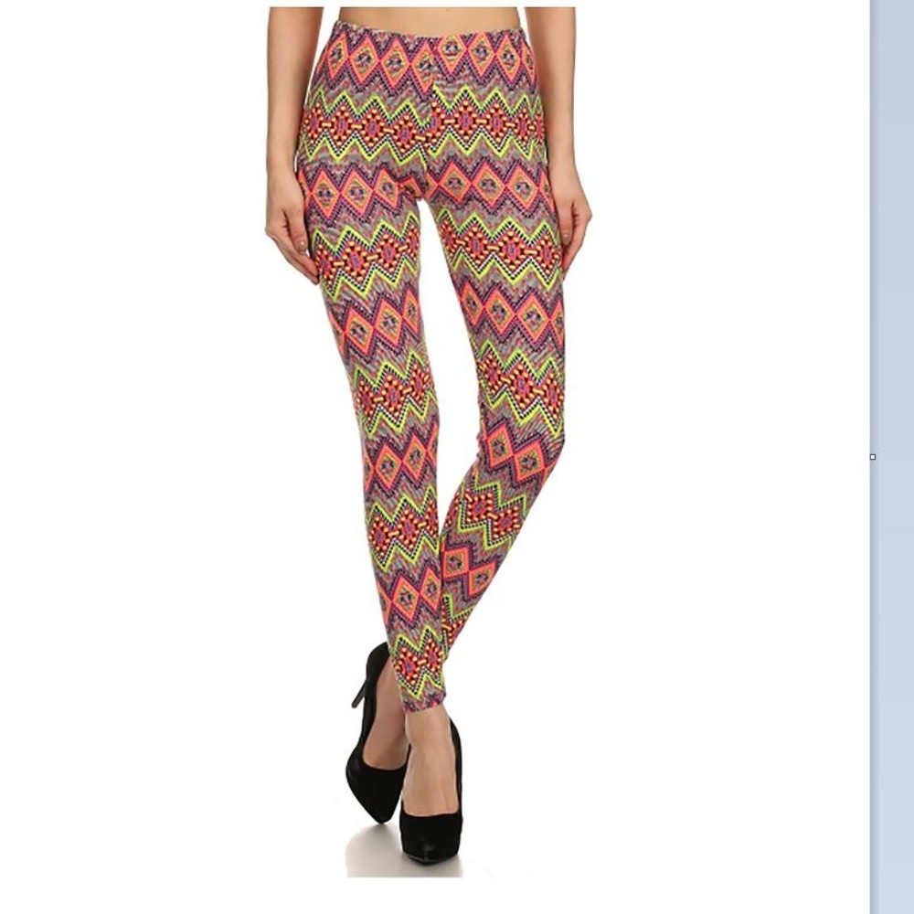 Casual super soft leggings Aztec